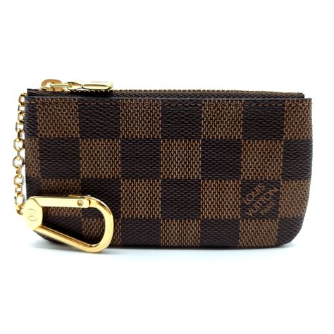 louis vuitton key pouch monogram or damier ebene